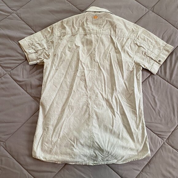 Men's Core by Jack Jones Button Down Short Sleeve Shirt - Picture 6 of 7